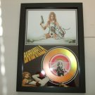 barbarella signed framed mount