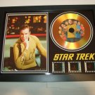 star trek film cell   framed mount