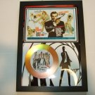 JAMES BOND    framed mount