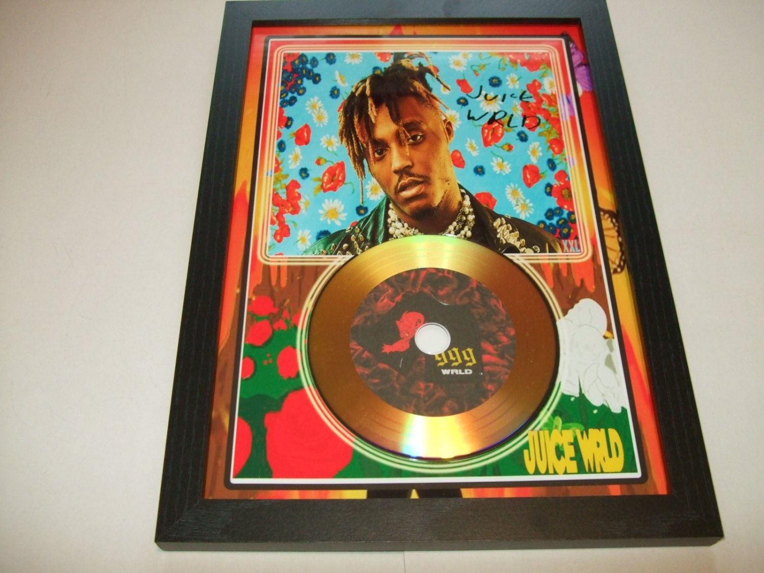 juice wrld signed disc