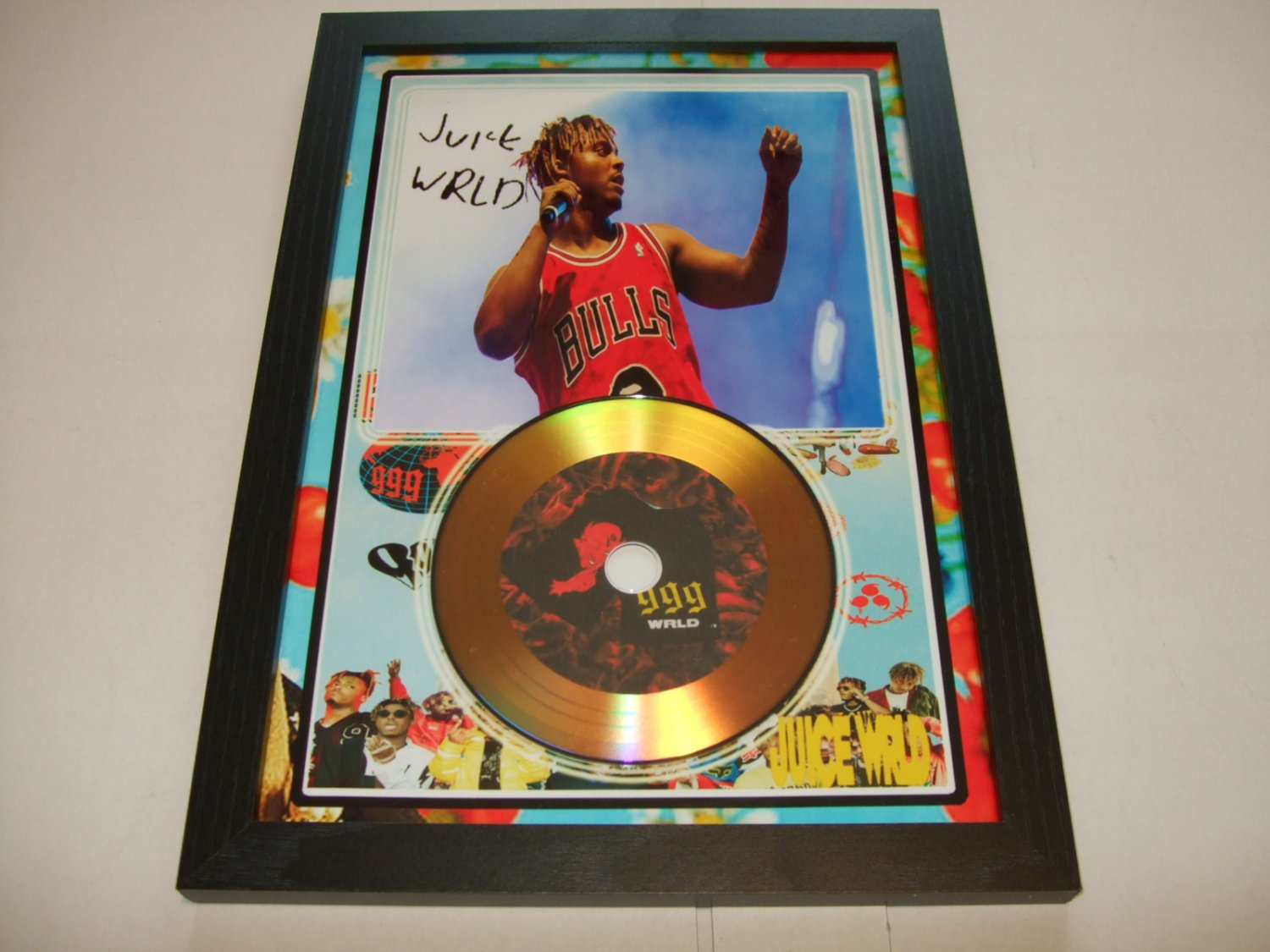 juice wrld signed disc