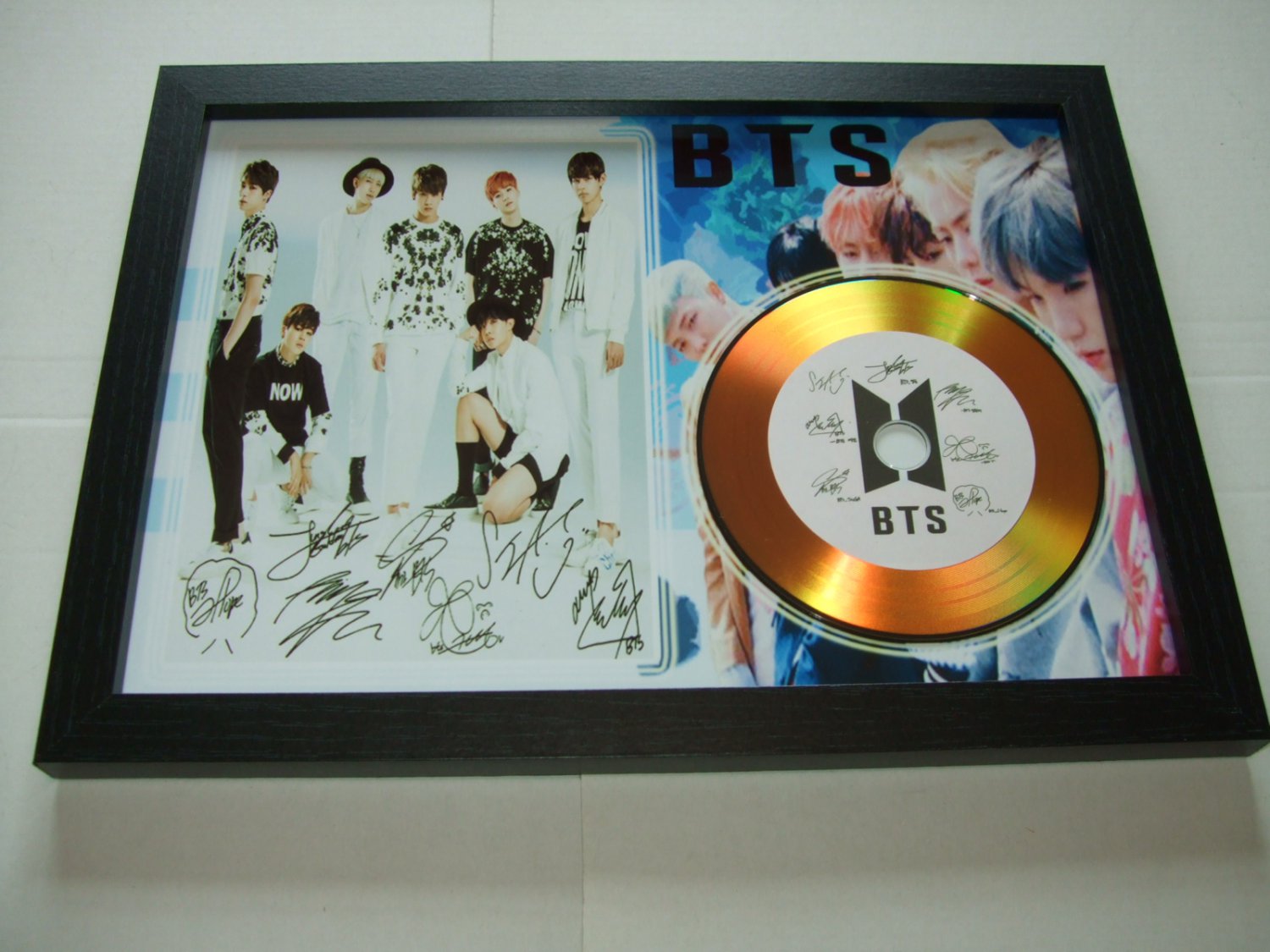 bts  signed disc