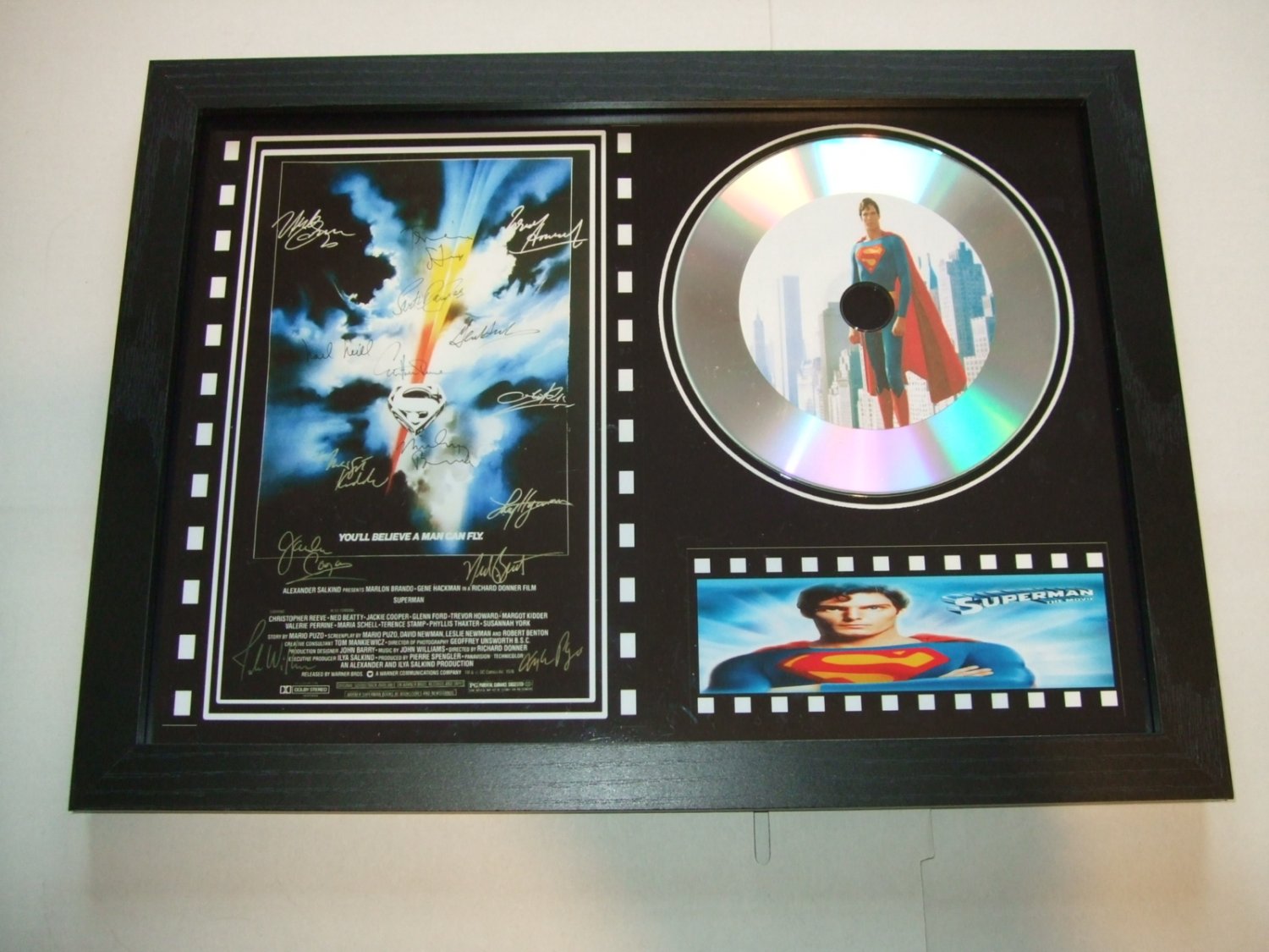 SUPERMAN   signed disc