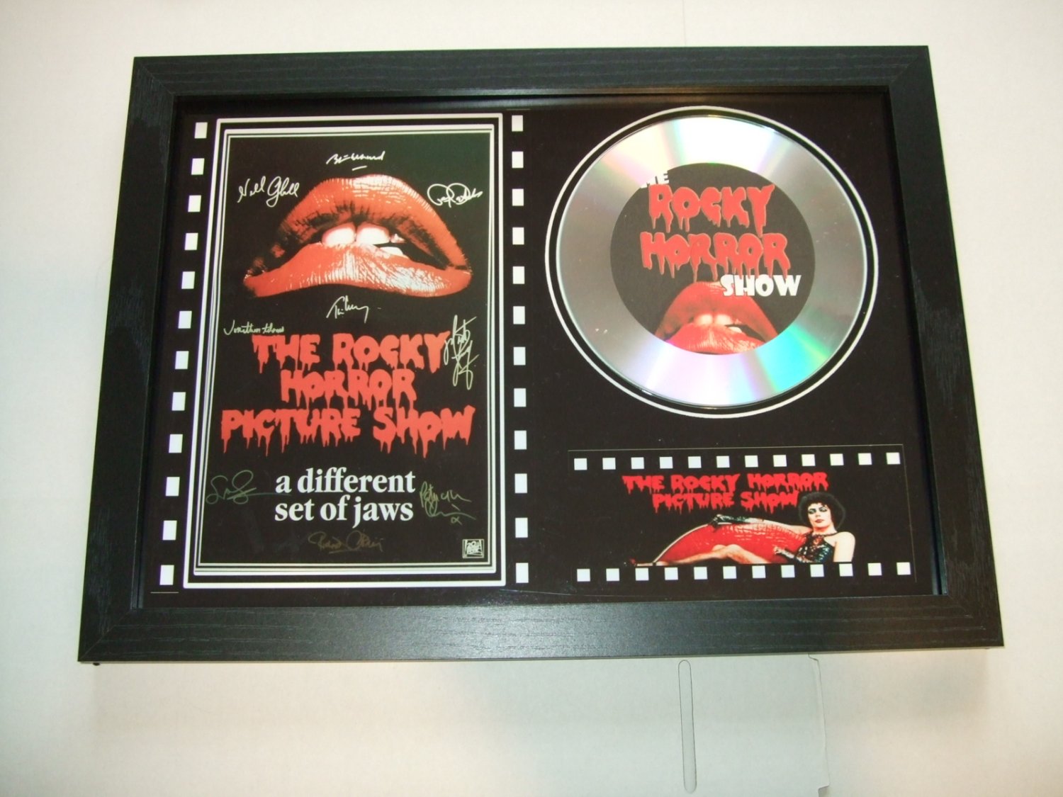 rocky horror picture show  signed disc