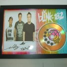 BLINK 182   signed disc