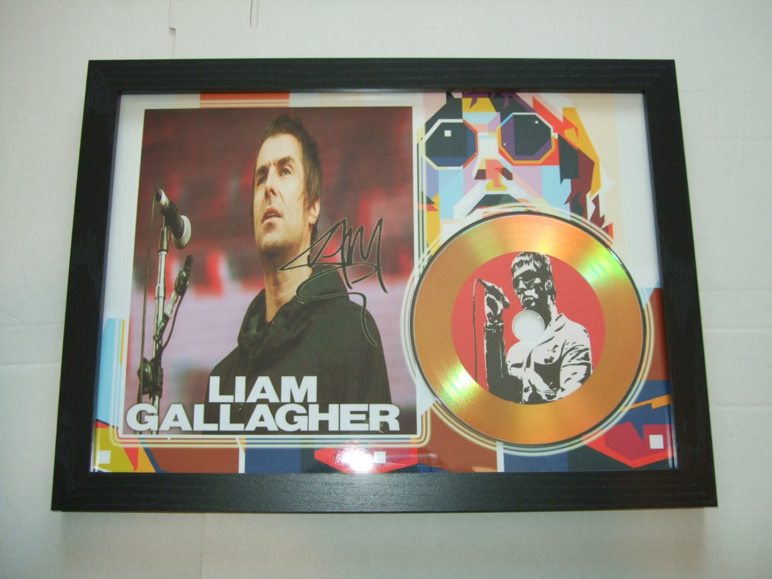 liam gallagher signed disc