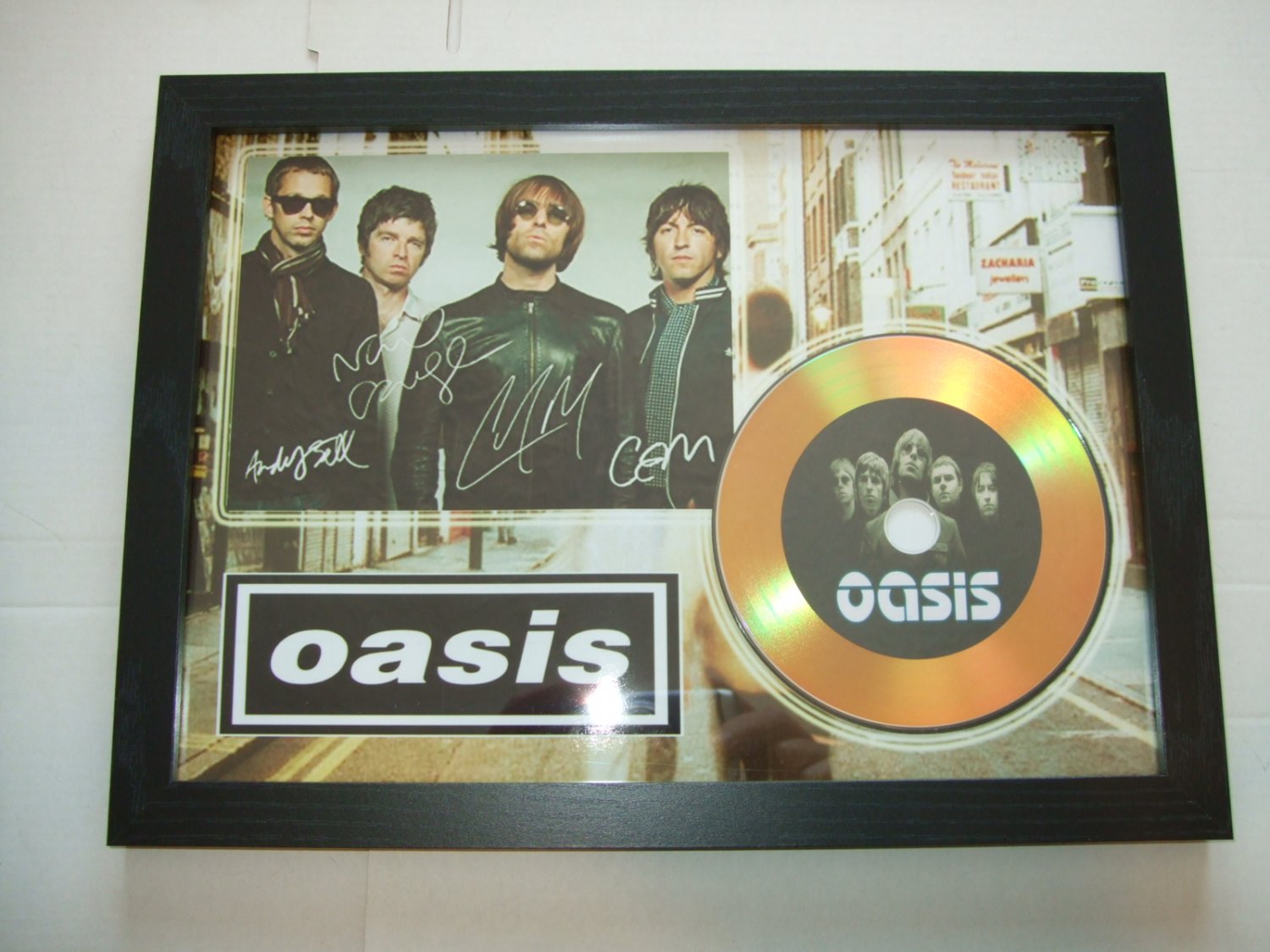 oasis  signed disc