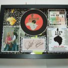 status quo live aid   signed disc