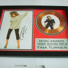 tina turner    signed disc