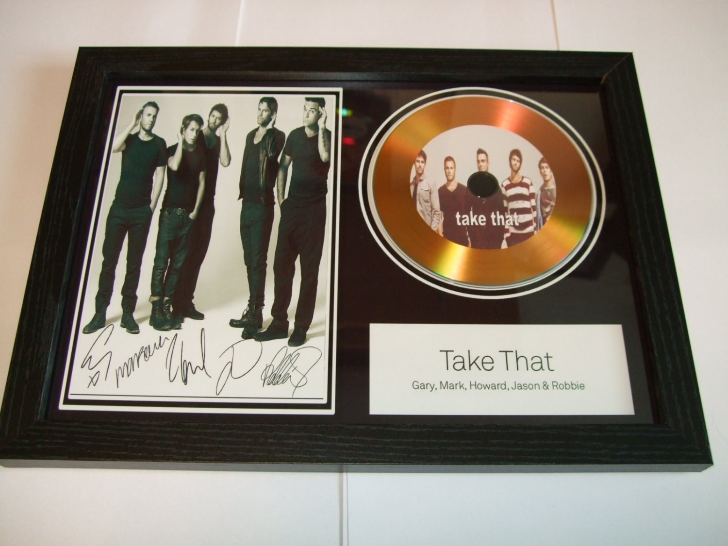 take that    signed disc