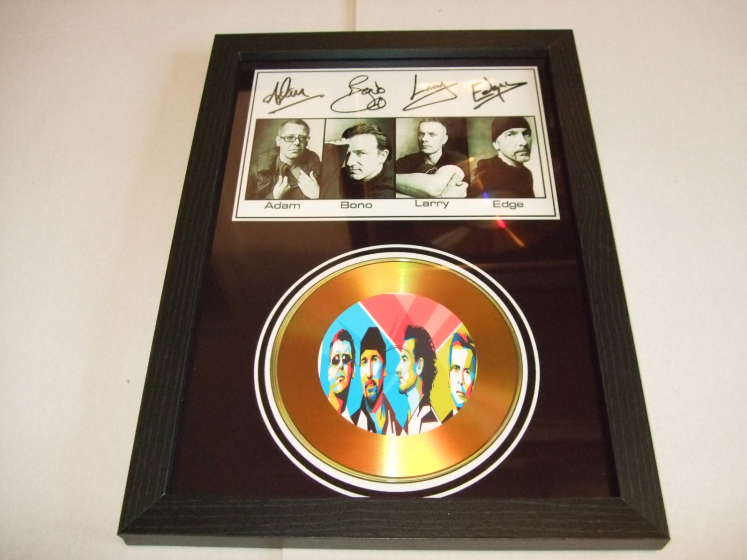 u2  signed disc