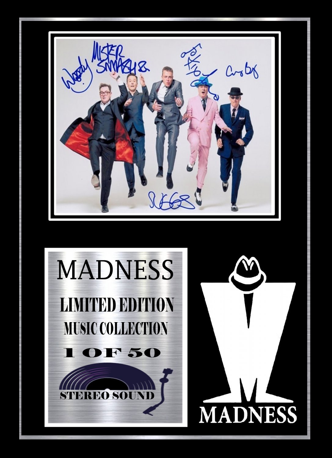 madness    signed disc
