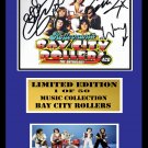 bay city rollers    signed disc