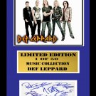 def leppard  signed disc
