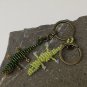 Crocodile keychain made with beads
