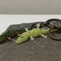 Crocodile keychain made with beads