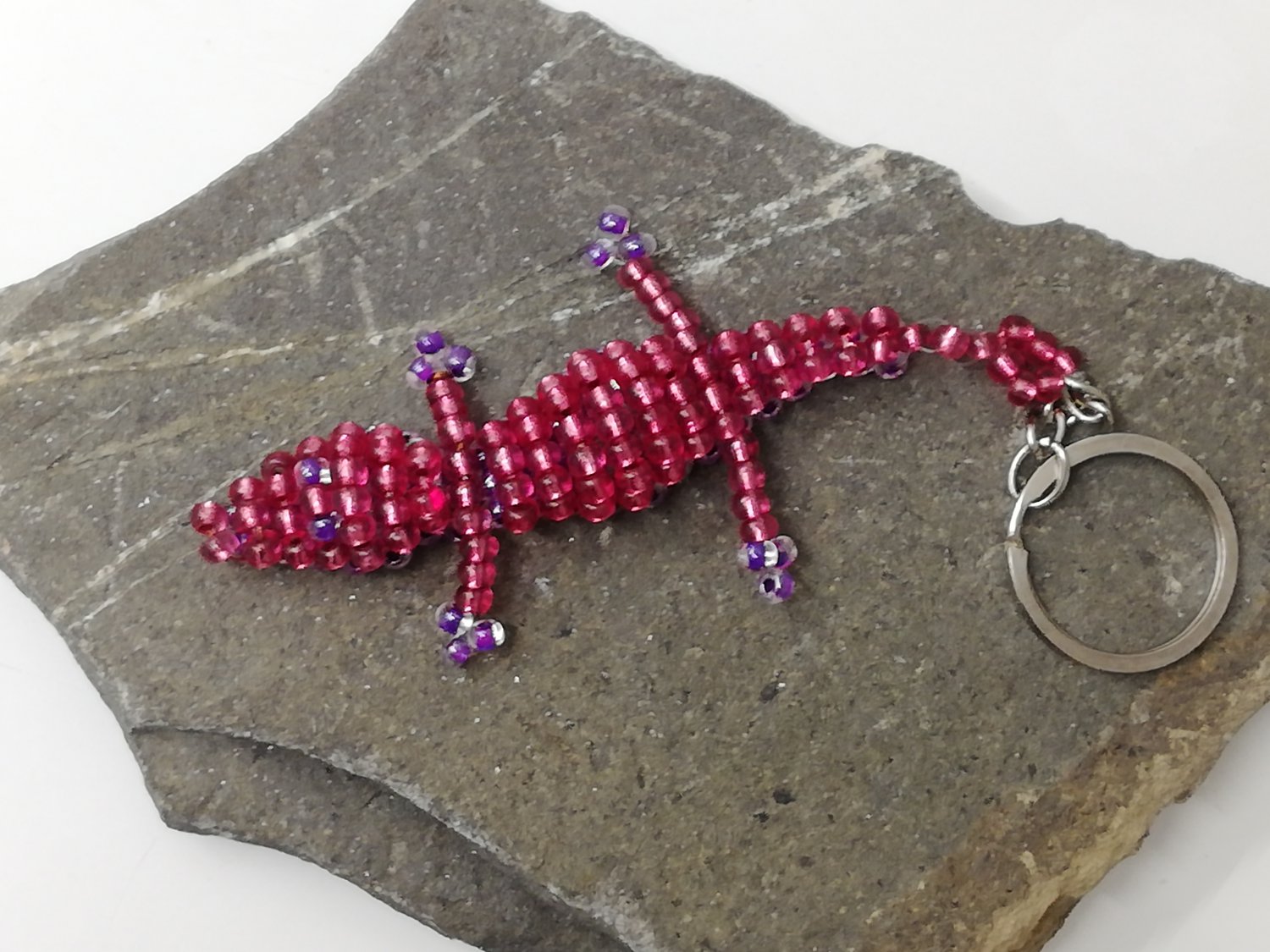 crocodile keyring