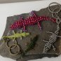 Big Crocodile keychain made with beads.