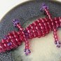 Big Crocodile keychain made with beads.