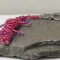 Big Crocodile keychain made with beads.