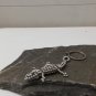 Crocodile Keychain made with metal beads