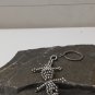 Crocodile Keychain made with metal beads