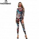 2019 Joker Clown Halloween Costumes For Women  Sexy Battle Suit, Movie Catsuits