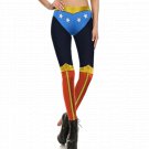 CC~  Wonder Woman Cosplay Comic Costume Leggings - Halloween, Parties, Casual We