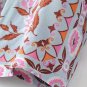 Boho Chic Vintage Floral Patchwork Blouse - Lantern Sleeve, V-Neck , Tassel Desi
