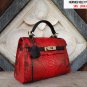 Women Python Leather Bag,Evening Tote Cross body Handbag Snake Skin Purse