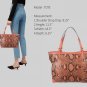 Custom Women Python Leather Handbag