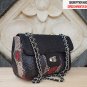 Medium Python Snakeskin Shoulder Handbag | Evening Leather Purse