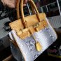 Genuine Python Women Kelly Leather Bag