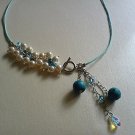 Turquoise Drops Choker / Necklace