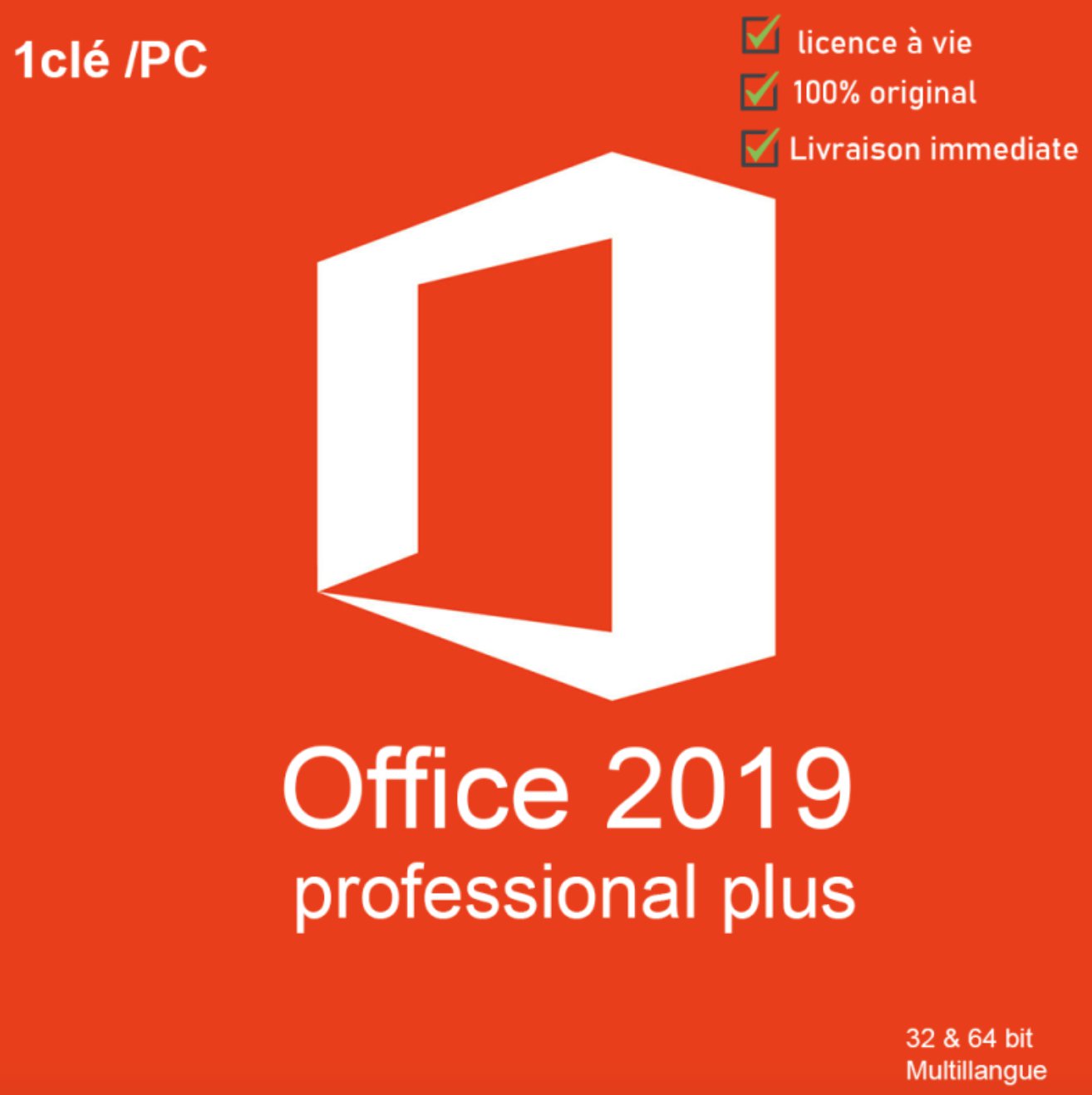 microsoft office 2019 professional plus key