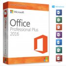 Microsoft Office 2016 Professional Plus 64 bit genuine download with key for 1 PCs