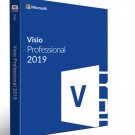 Microsoft Visio 2019 Professional LICENSE KEY & DOWNLOAD LINK, Instant Delivery