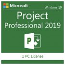 Microsoft Project 2019 Professional LICENSE KEY & DOWNLOAD LINK, Instant Delivery