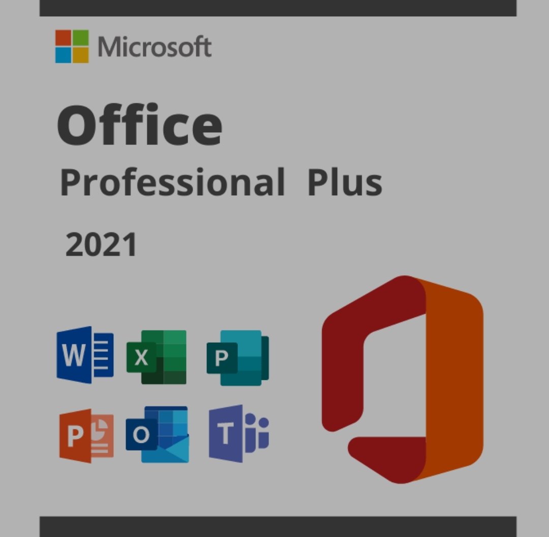 Office 2021 Professional Plus genuine download with key for 1 PC