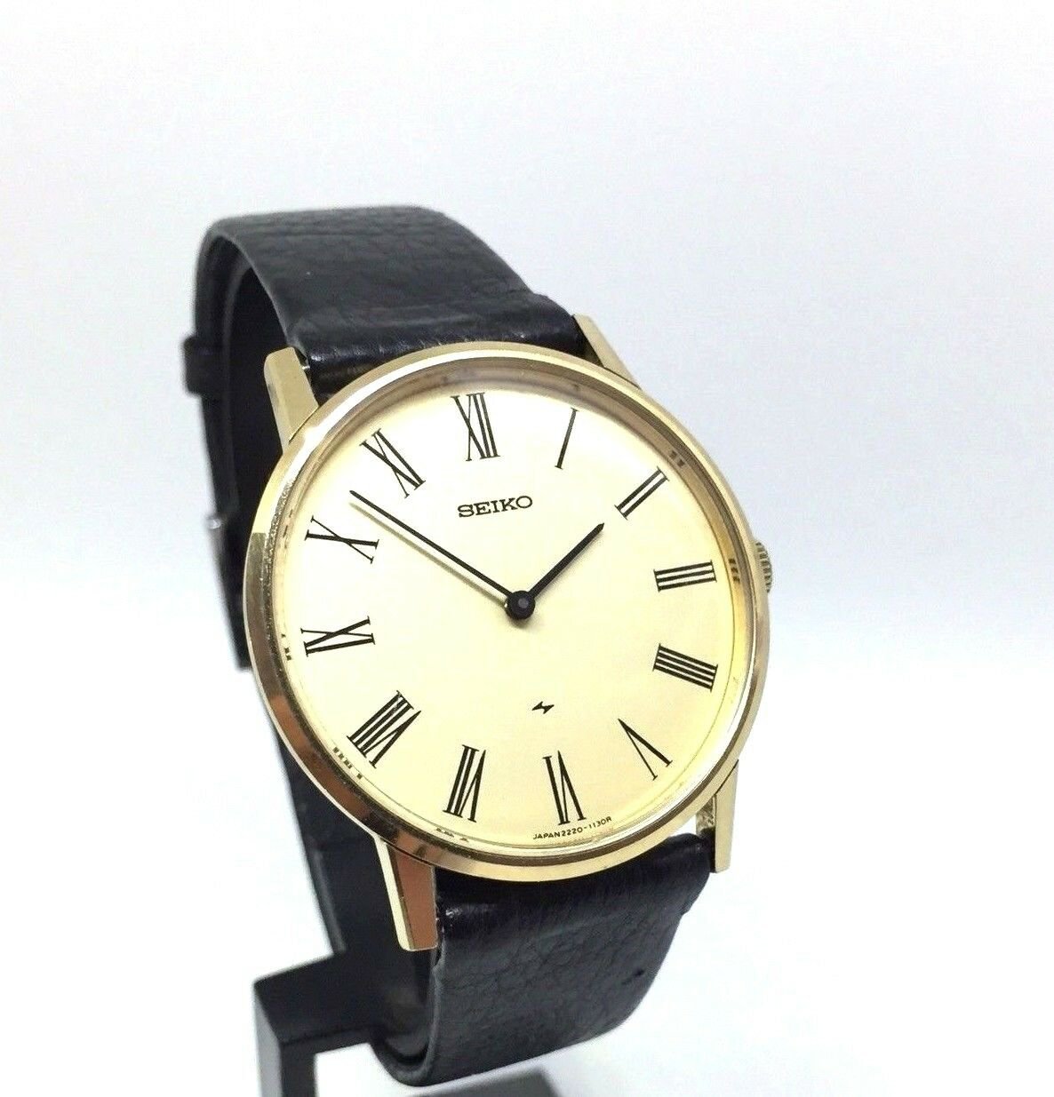Seiko Chariot Vintage 1970's Mechanical Wind Mens Pre-Owned Watch ...