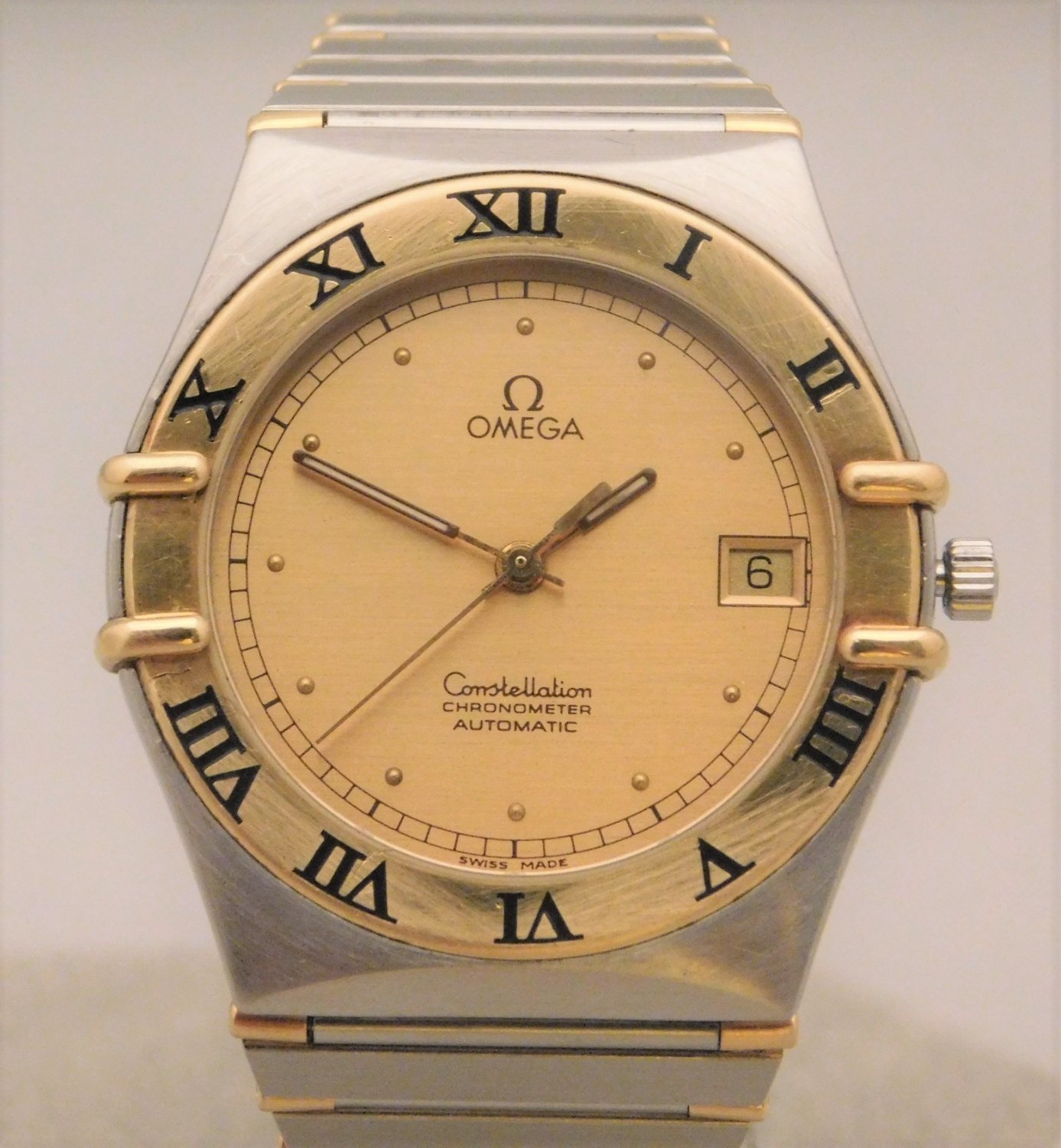 omega-constellation-18k-solid-gold-half-bar-ss-automatic-mens-watch-35mm