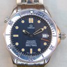 Omega Seamaster 300M SS Blue Wave Dial 1985 Automatic Mens Watch 2532.80....41mm