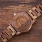 Wooden Watch Natural Handmade Walnut Men/Women Quartz Wristwatch....New....40mm