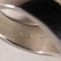 Linde Blue Star Sapphire 16 Carat .925 Sterling Silver Oval Mens Ring....Size 8