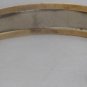 Old Pawn Native American 12k Gold Filled and Sterling Silver Cuff Bracelet