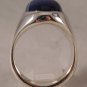 Linde Blue Star Sapphire 16 Carat .925 Sterling Silver Oval Mens Ring....Size 10
