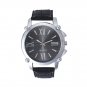 Quartz Battery Operated Wristwatch Men/Women Leather Band Round Dial Analog