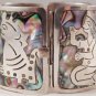 Abalone Bracelet Mexican Southwest .925 Sterling Silver Inlay....7.9"