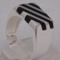 Sterling Silver .925 / Black Onyx Men or Women Ring....Size 9