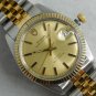 Rolex Tudor Prince Oysterdate 90713 14k Solid Gold Bezel 1980 Mens Watch....34m